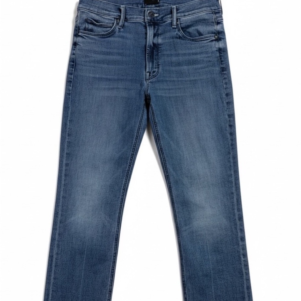 Mother Dazzler Mid Rise Ankle Jeans